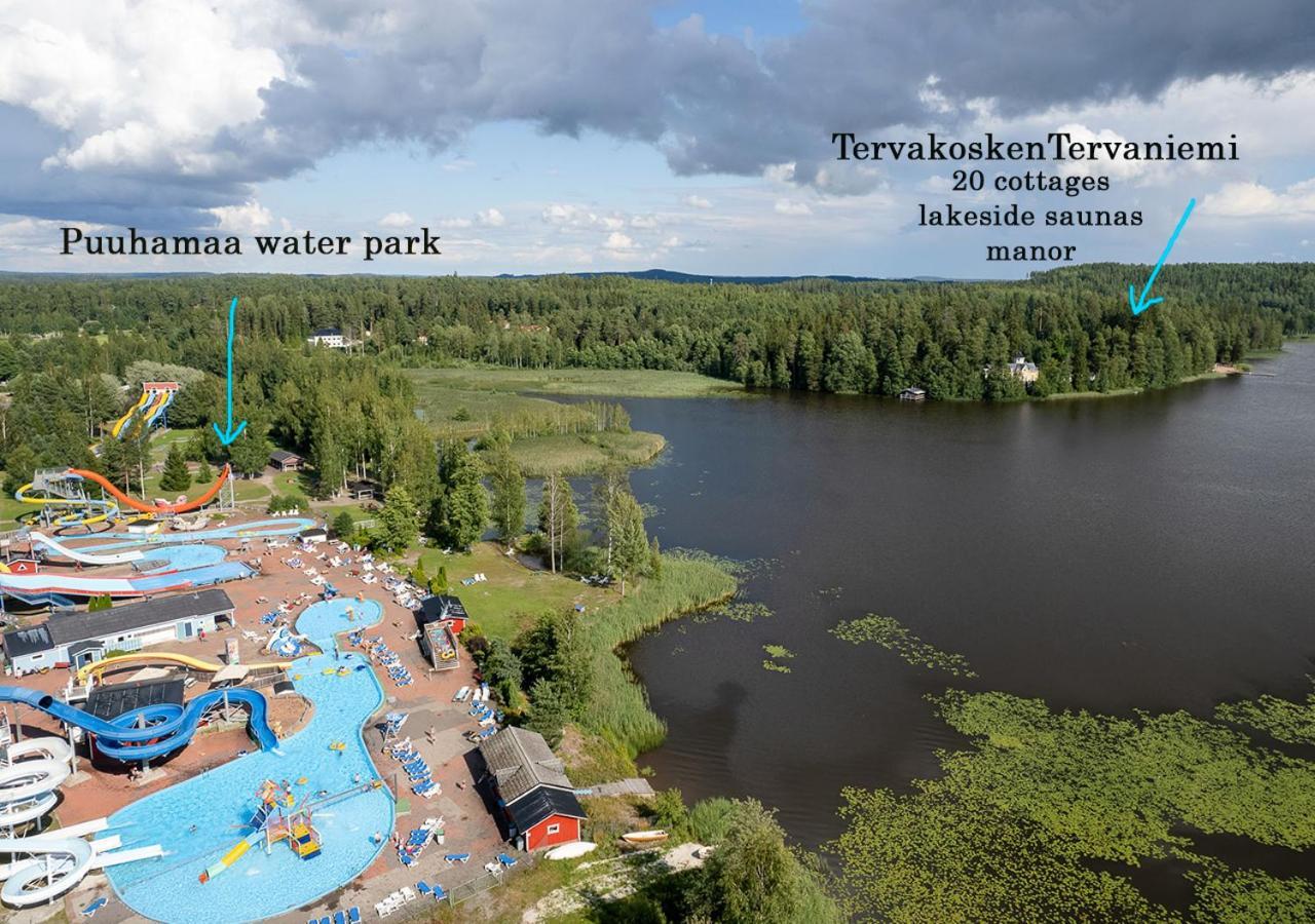 Tervakosken Tervaniemi Hirsimokki & Oma Sauna Tervakoski Екстериор снимка